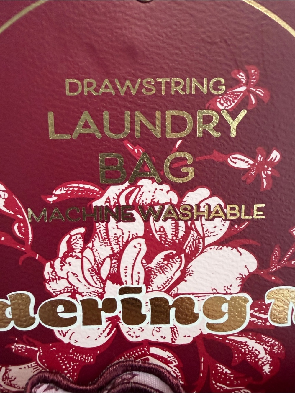Wandering Moon | Wine Floral Packing Cube Travel Set (9) - Picture 4 of 14